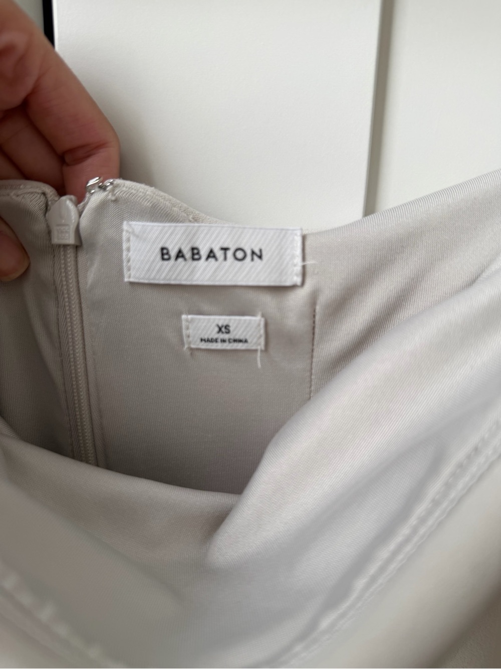 Babaton Eyecatcher Dress in Matte Pearl - Picture 3 of 4